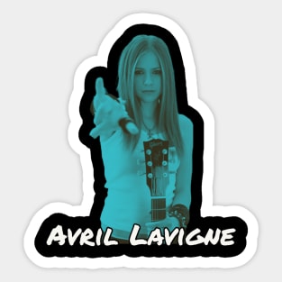 Retro Lavigne Sticker